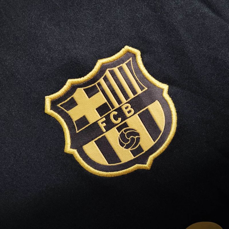 Retro Barcelona 2020/21 Away Long Sleeve Jersey