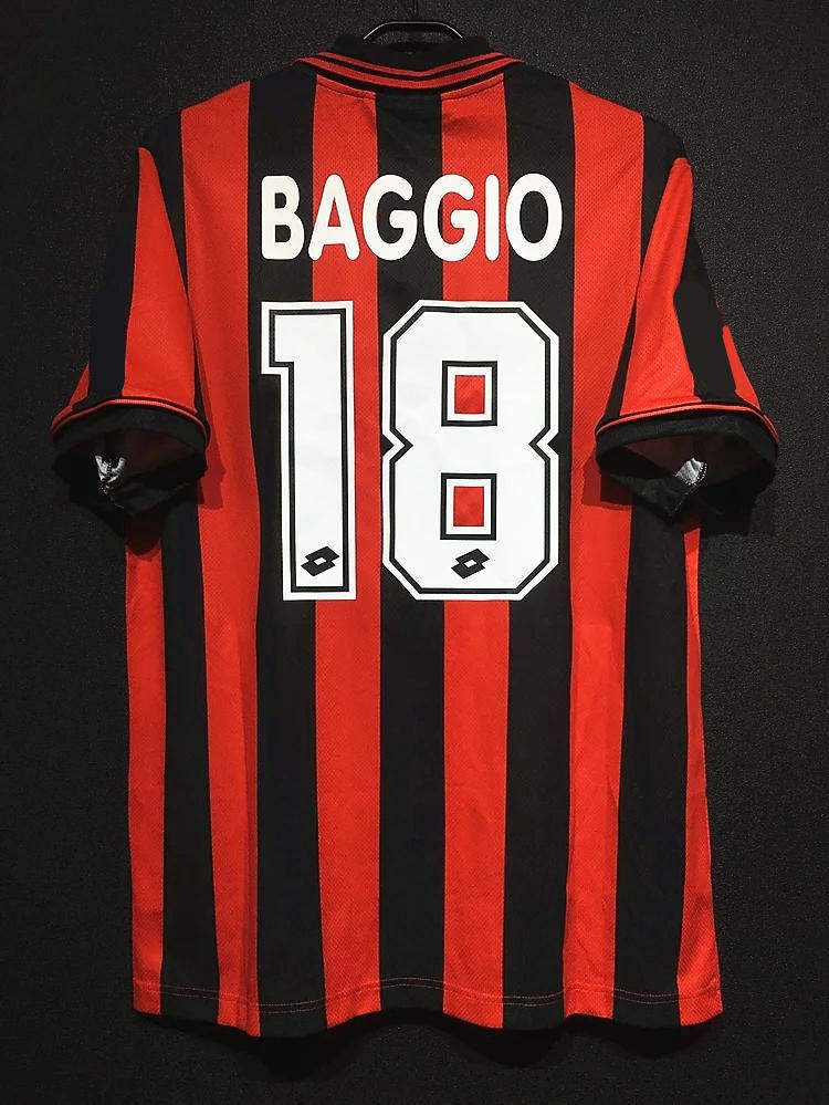Retro AC Milan 1996-97 Home Jersey