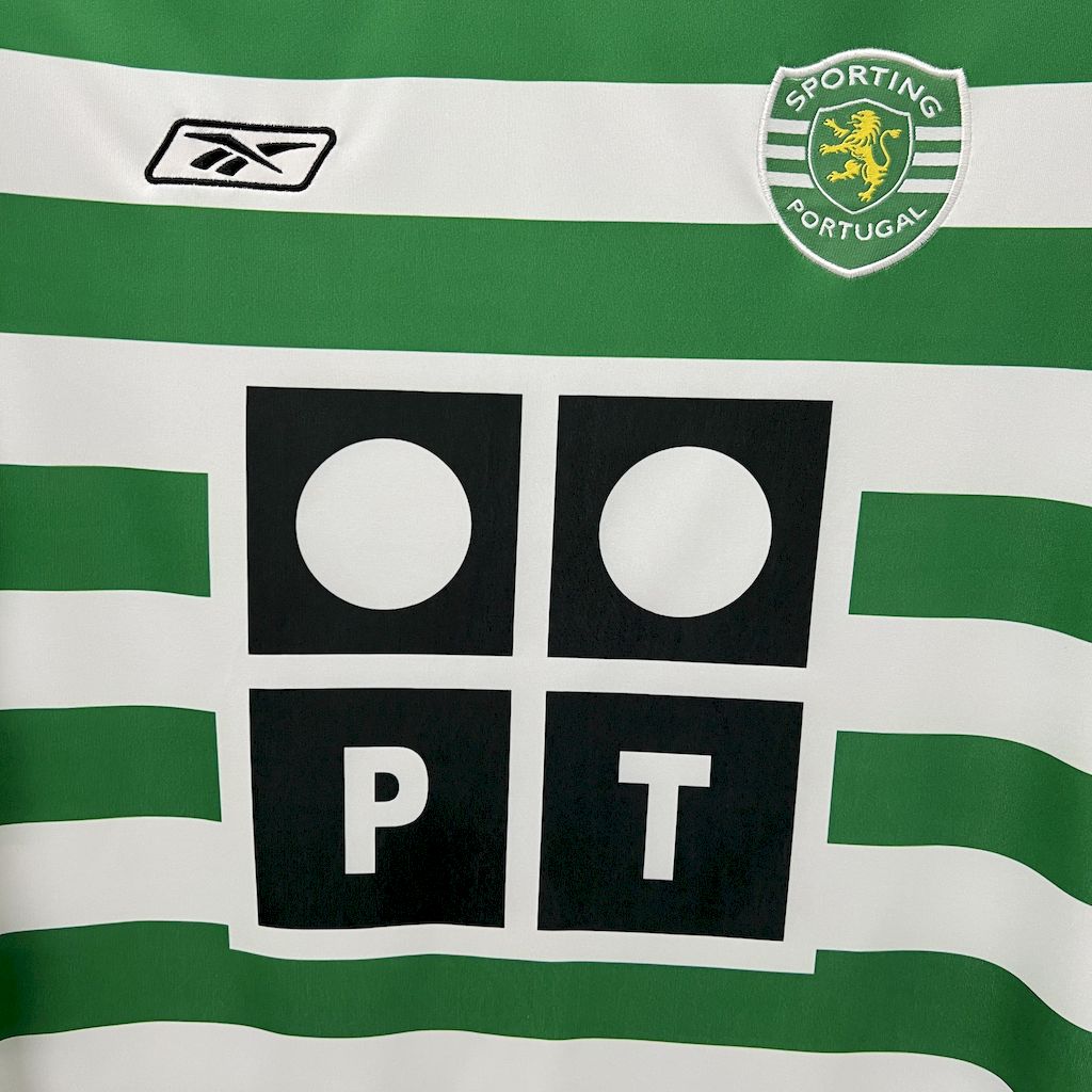 Retro Sporting CP 2003/04 Home Jersey