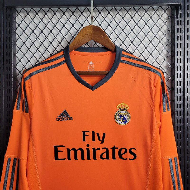 Retro Real Madrid 2013/14 Third Long Sleeve Jersey