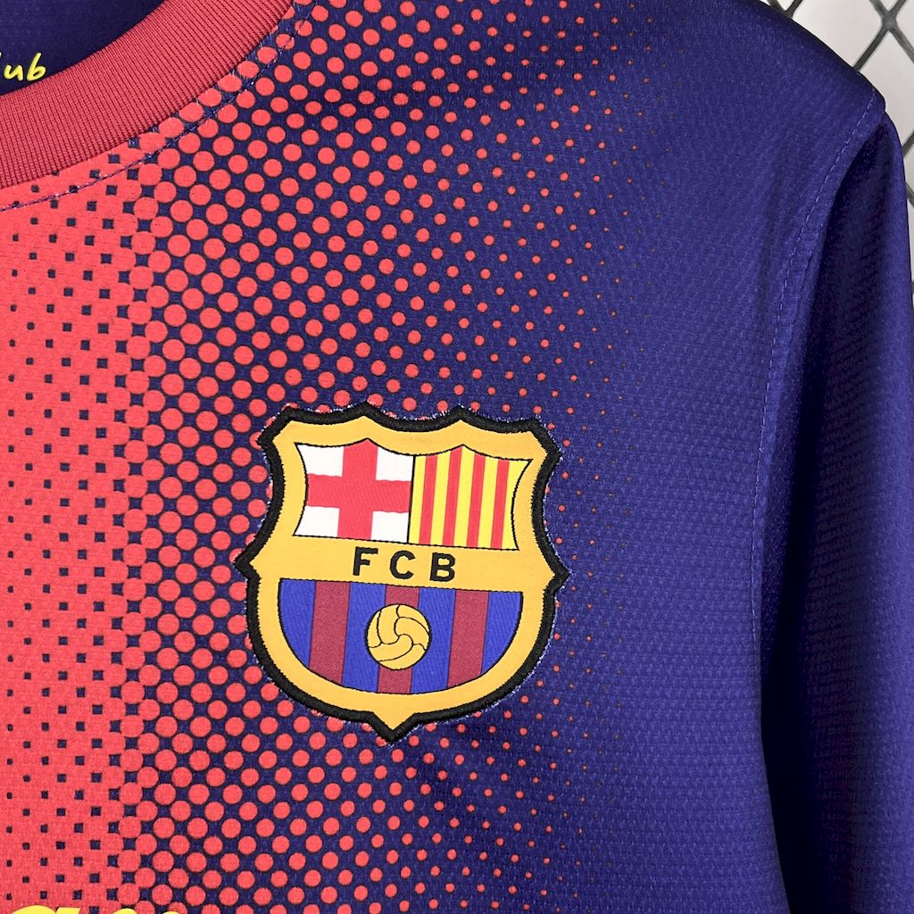 Retro Barcelona 2012/13 Home Long Sleeve Jersey