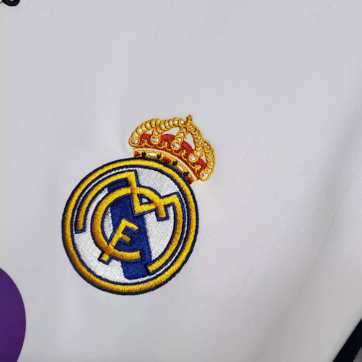 Retro Real Madrid 2006/07 Home Long Sleeve Jersey