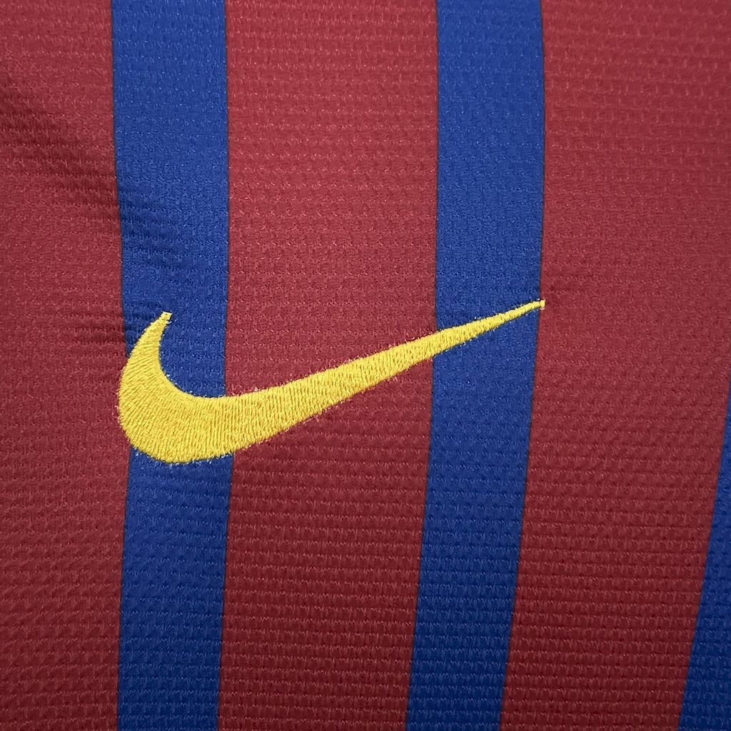 Retro Barcelona 2011/12 Home Long Sleeve Jersey