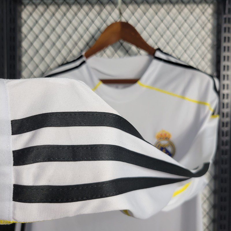 Retro Real Madrid 2009/10 Home Long Sleeve Jersey