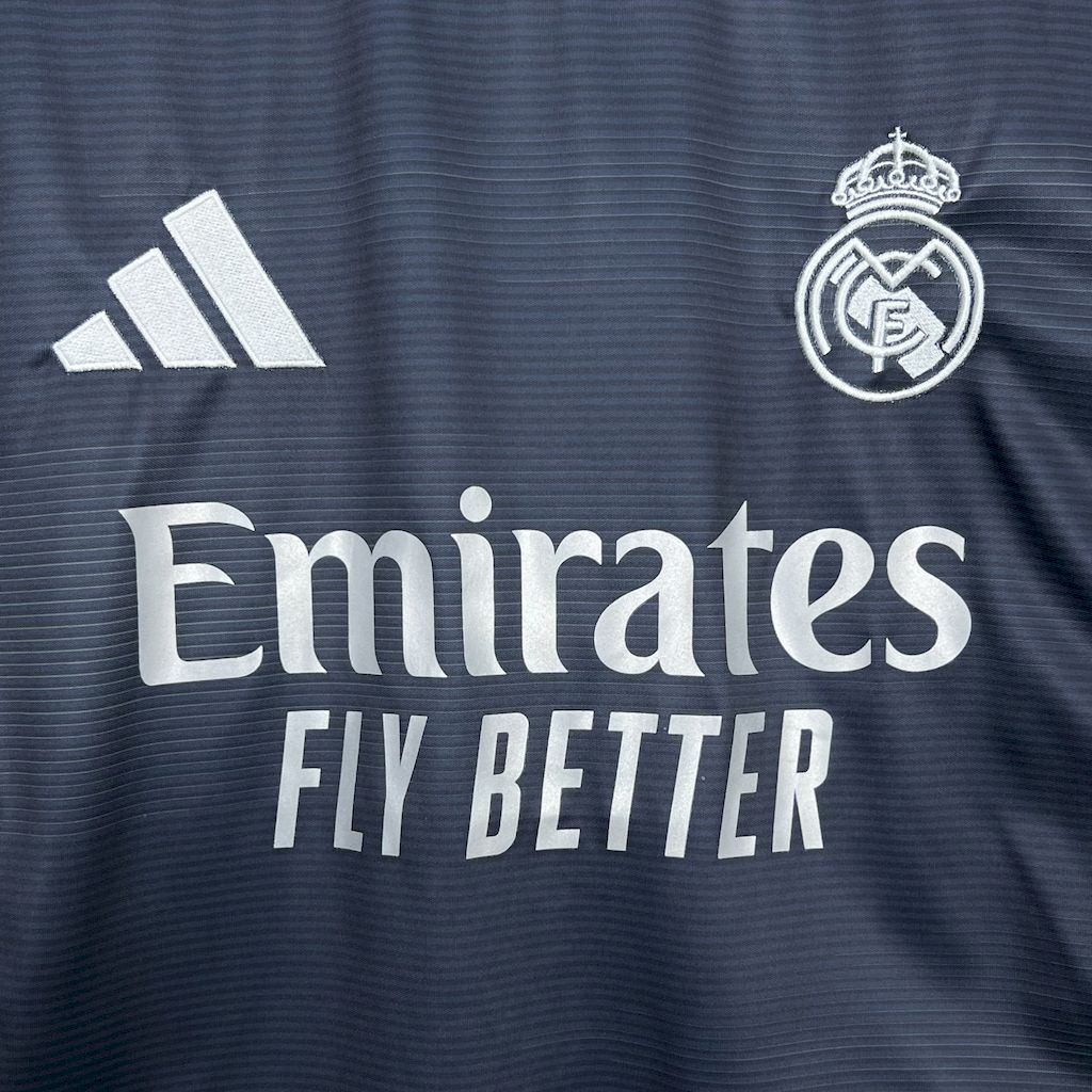 Real Madrid 2025/26 Away Long Sleeve Jersey