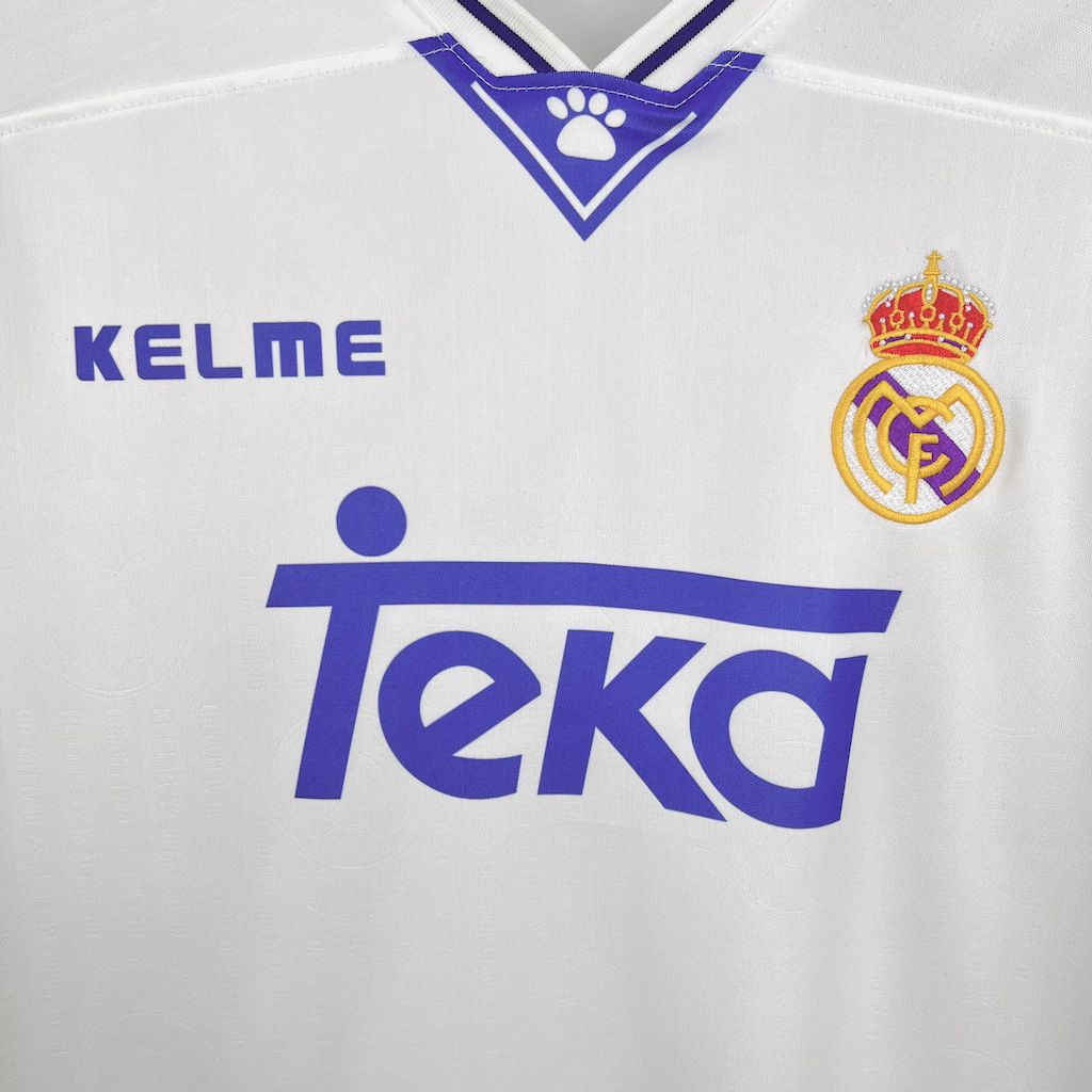 Retro Real Madrid 1996/97 Home Jersey