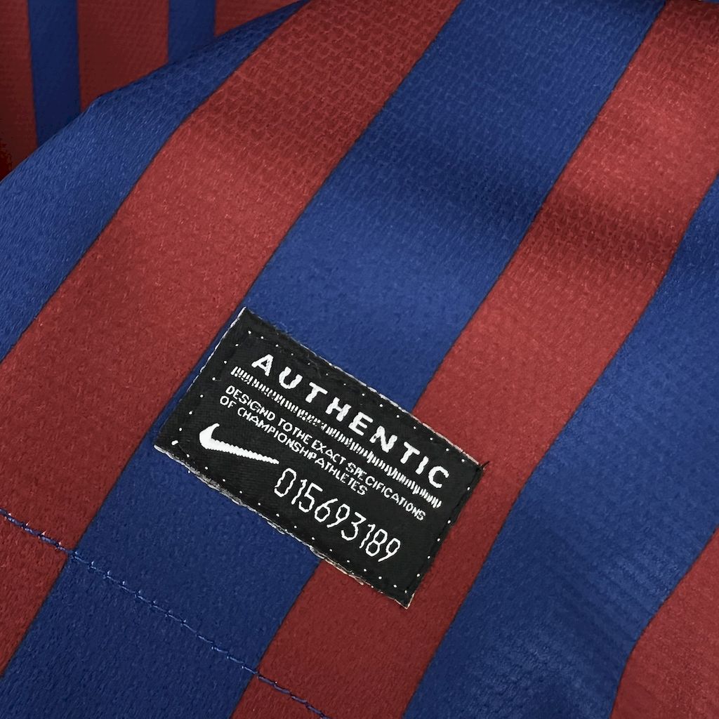 Retro Barcelona 2011/12 Home Long Sleeve Jersey