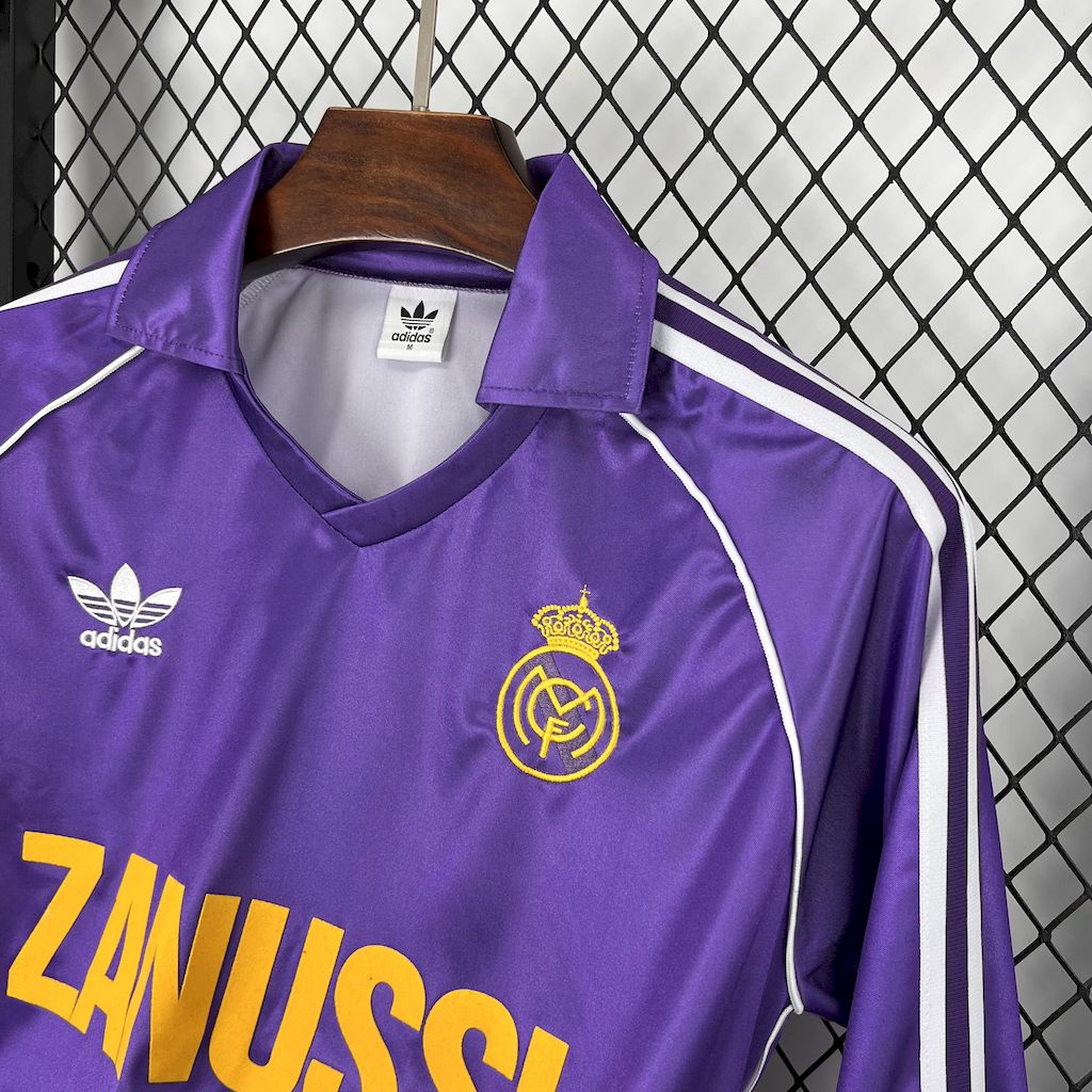 Retro Real Madrid 1984/85 Third Long Sleeve Jersey