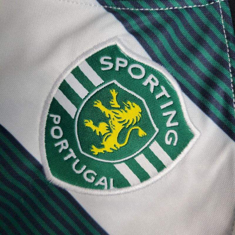 Retro Sporting CP 2002/03 Home Jersey