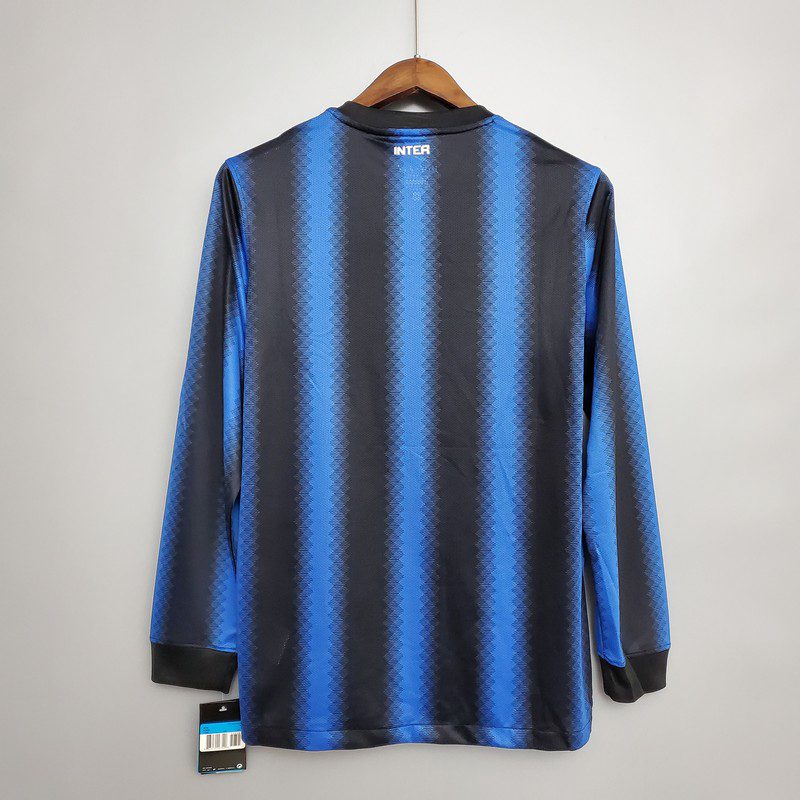 Retro Inter Milan 2010/11 Home Long Sleeve Jersey