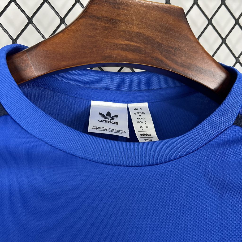 Retro Manchester United 2024/25 Joint Edition Blue Long Sleeve Jersey