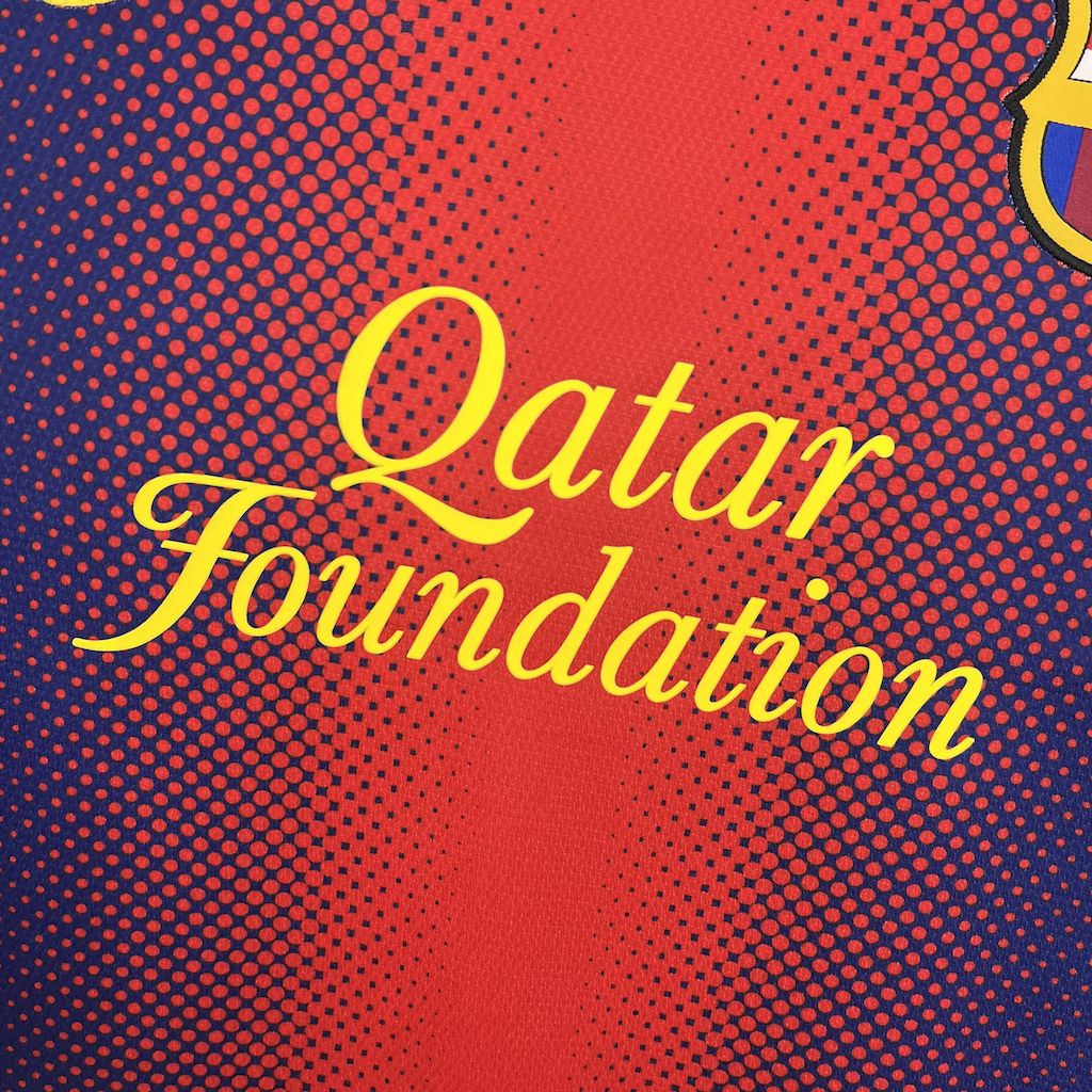 Retro Barcelona 2012/13 Home Long Sleeve Jersey