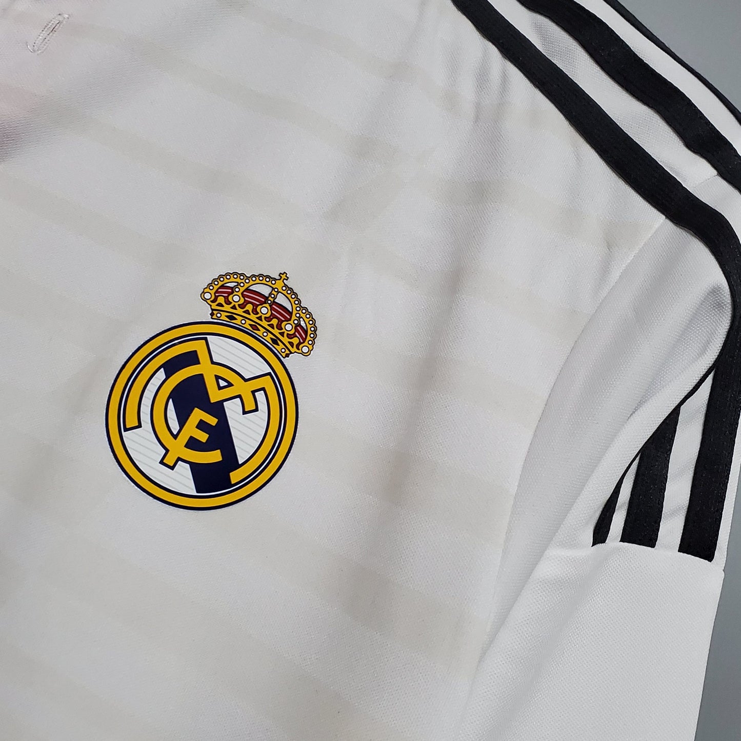 Retro Real Madrid 2014/15 Home Long Sleeve Jersey
