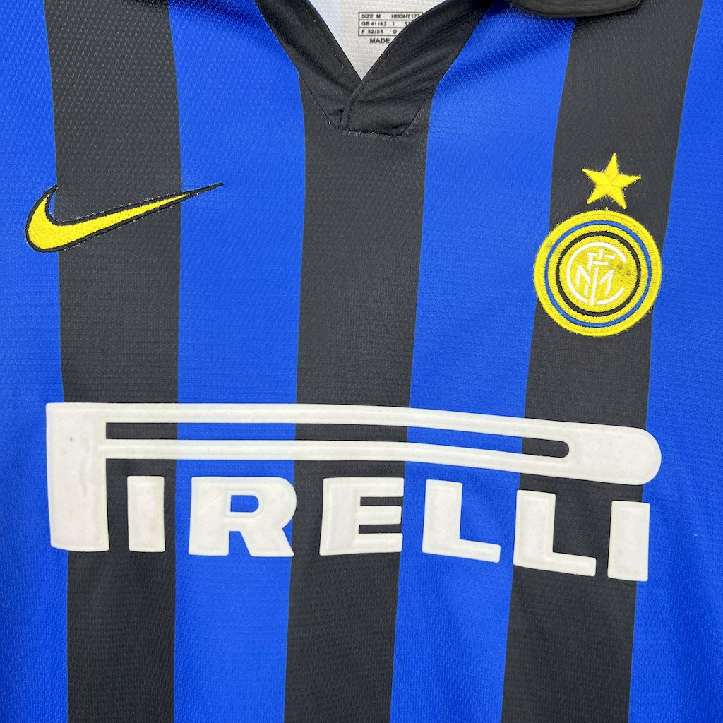 Retro Inter Milan 1998/99 Home Long Sleeve Jersey