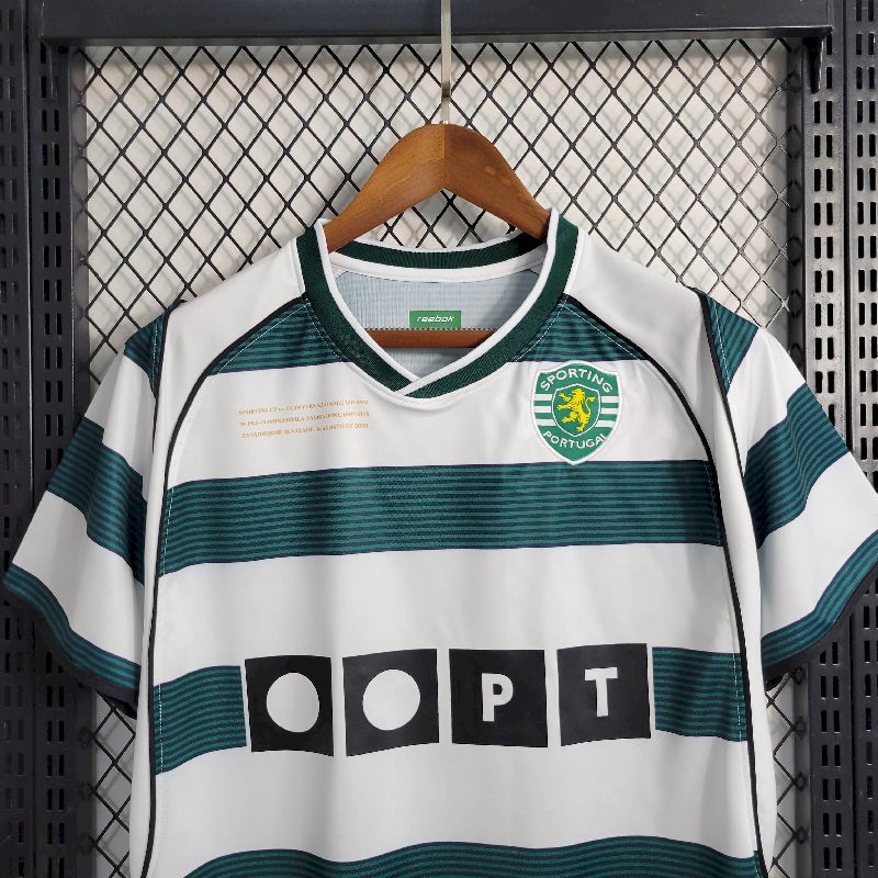 Retro Sporting CP 2002/03 Home Jersey