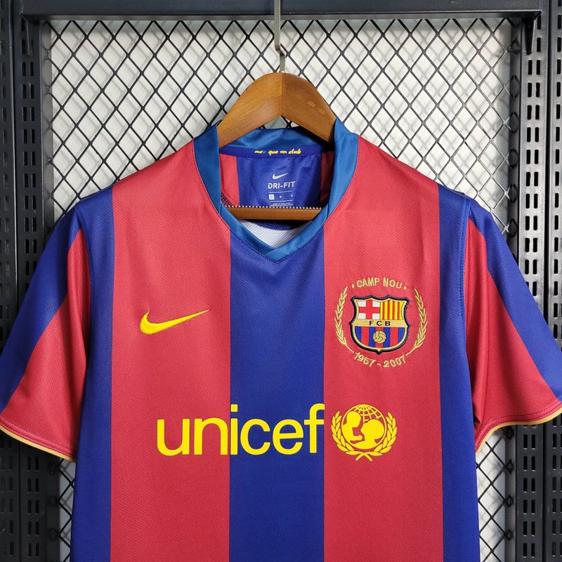 Retro Barcelona 2007/08 Home Jersey