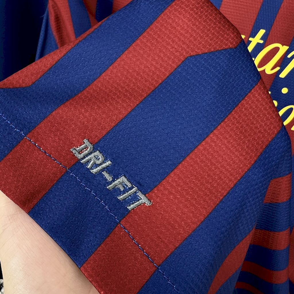 Retro Barcelona 2011/12 Home Long Sleeve Jersey