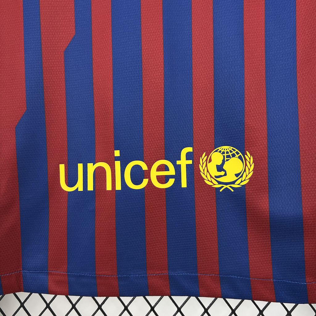 Retro Barcelona 2011/12 Home Long Sleeve Jersey
