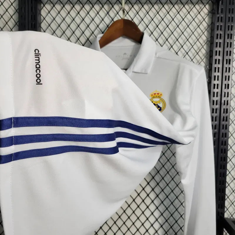 Retro Real Madrid 2016/17 Home Long Sleeve Jersey