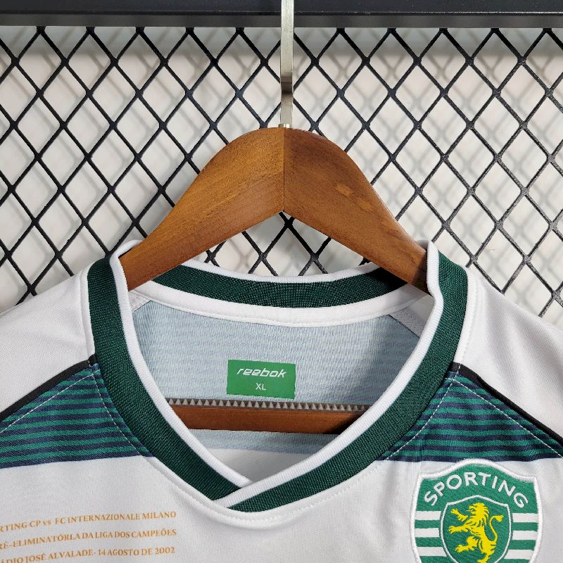 Retro Sporting CP 2002/03 Home Jersey