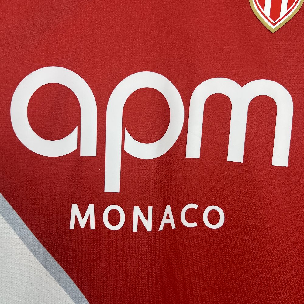 AS Monaco 2025/26 Home Jersey