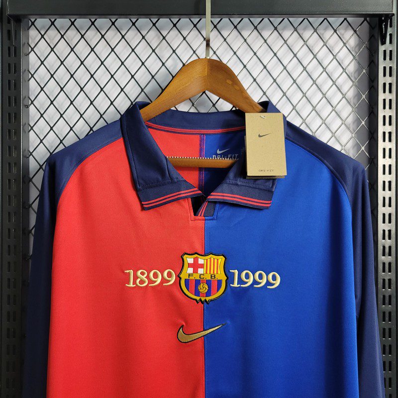 Retro Barcelona 1899/1999 100th Anniversary Edition Long Sleeve Jersey