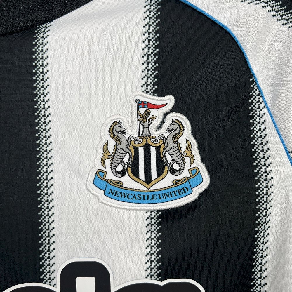 Newcastle United 2025/26 Home Long Sleeve Jersey