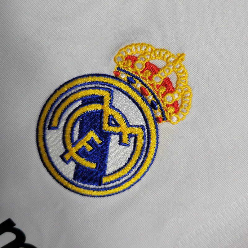 Retro Real Madrid 2009/10 Home Long Sleeve Jersey