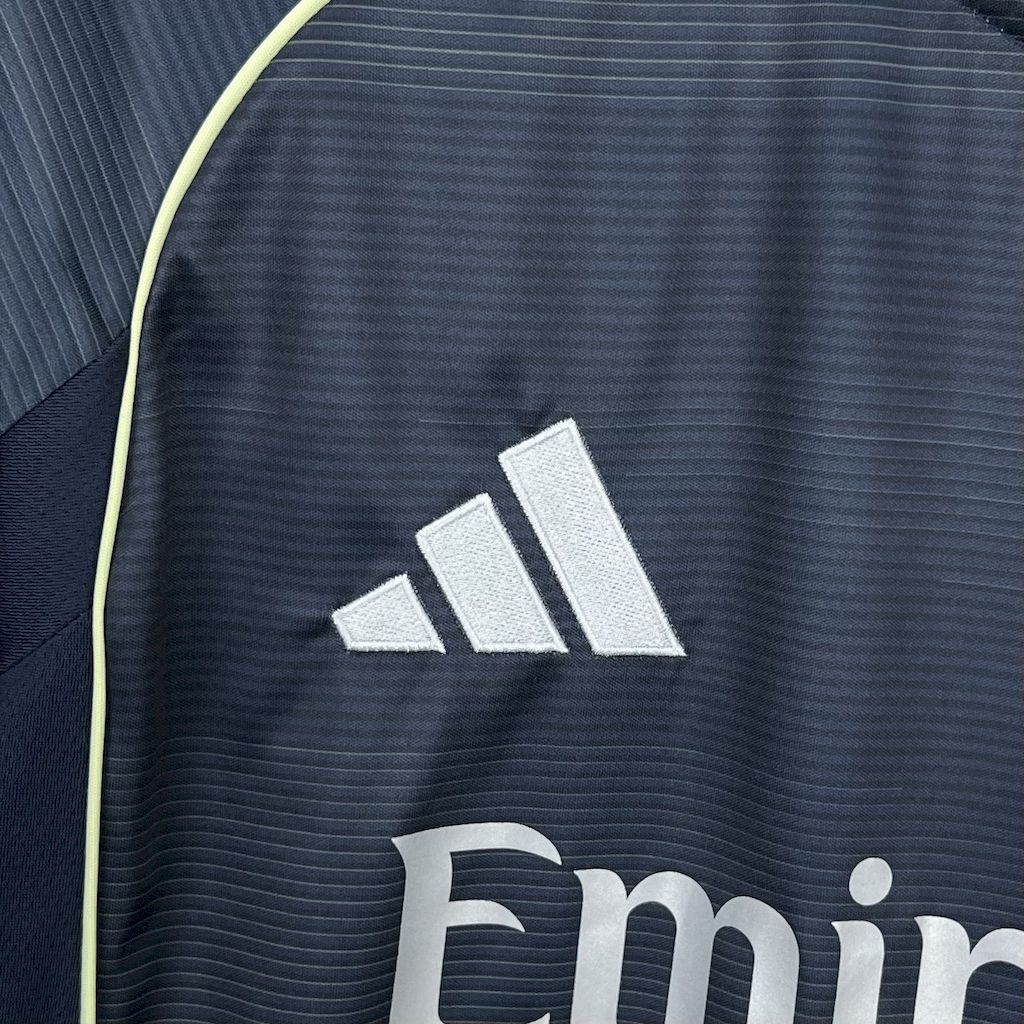 Real Madrid 2025/26 Away Long Sleeve Jersey