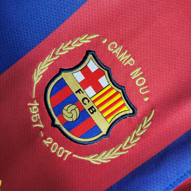 Retro Barcelona 2007/08 Home Jersey