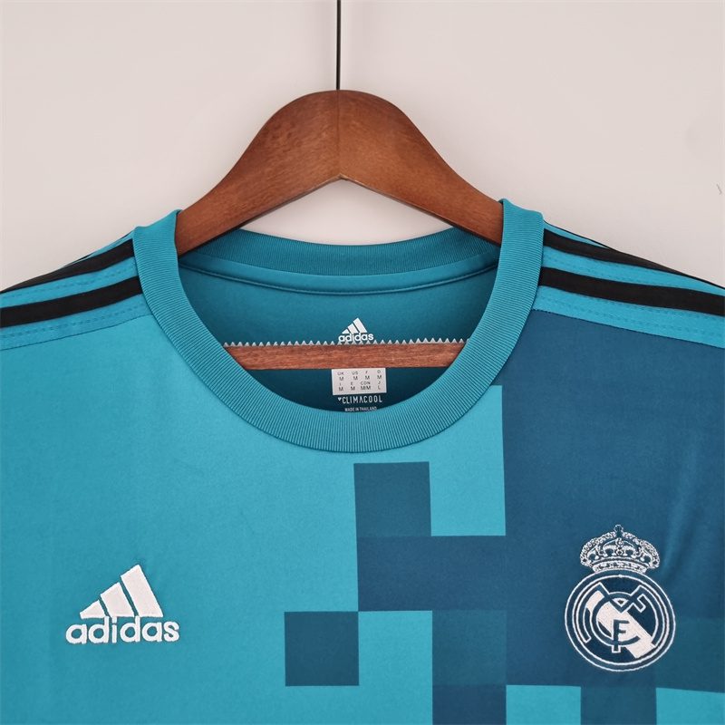 Retro Real Madrid 2017/18 Third Long Sleeve Jersey