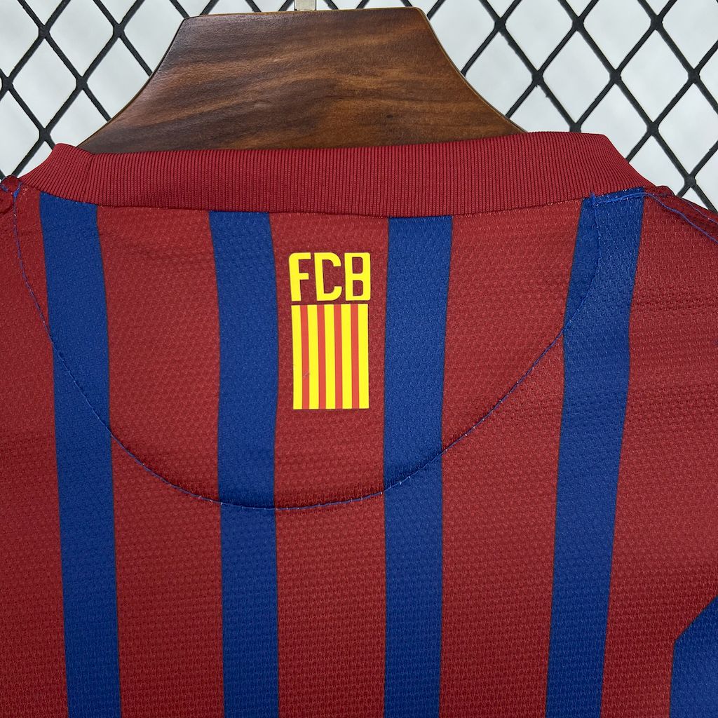 Retro Barcelona 2011/12 Home Long Sleeve Jersey