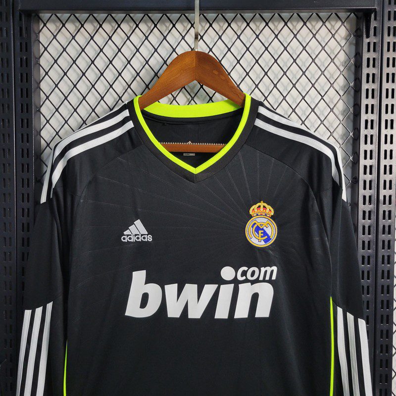 Retro Real Madrid 2010/11 Away Long Sleeve Jersey