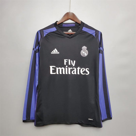 Retro Real Madrid 2015/16 Third Long Sleeve Jersey