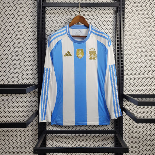 Argentina 2024/25 Home Long Sleeve Jersey